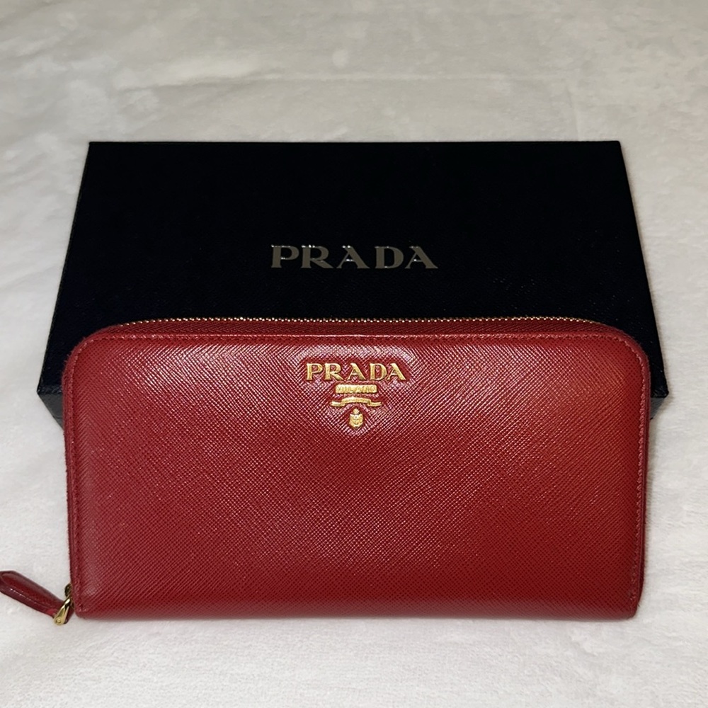 Prada Saffiano Leather Wallet